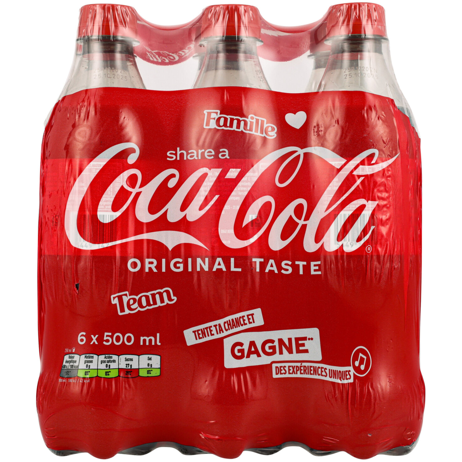 Coca-Cola 6x50cl -300cl