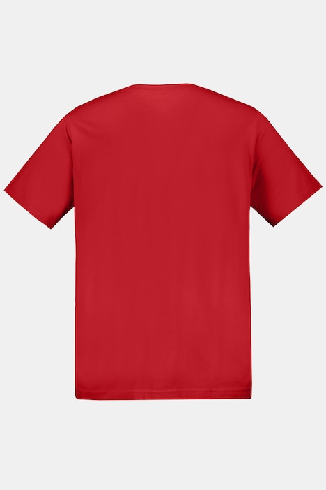T-Shirt, Basic, Rundhals, gekämmte Baumwolle, bis 8XL