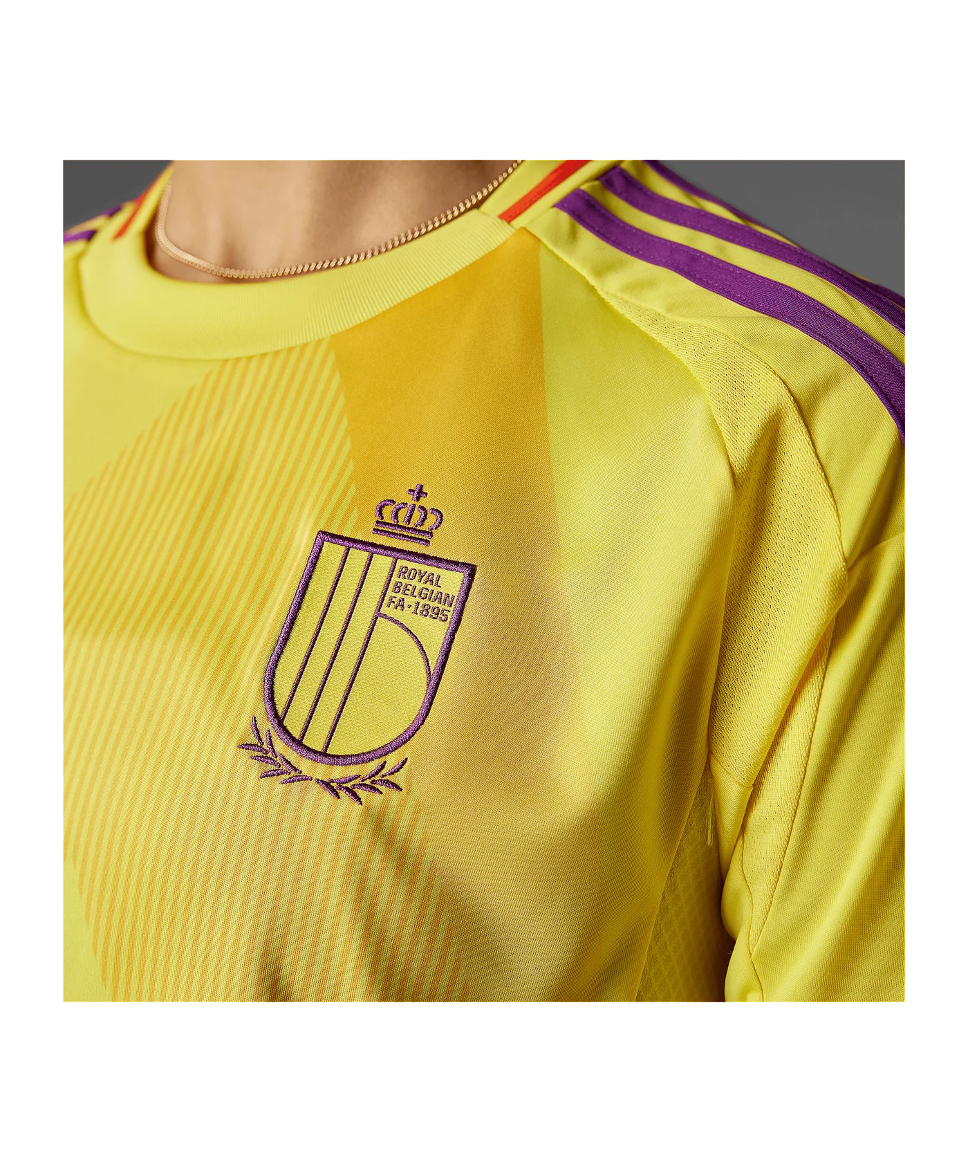 adidas Belgium Trikot Damen Gelb