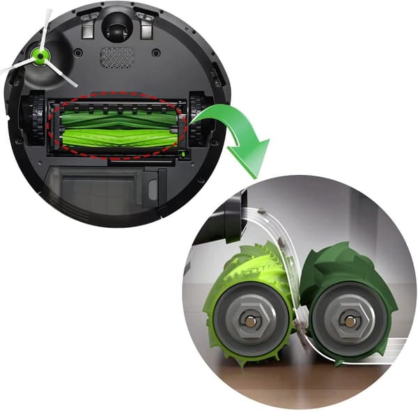 INF Tilbehør til robotstøvsuger iRobot Roomba i7, i7 +, E5, E6, i6, i3, i3 + 8 deler