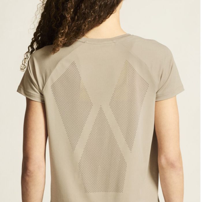 Craft Adv Tone Perforated Tee Brun