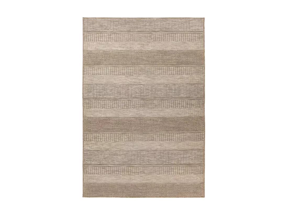 Tapis 170x120cm, design C303A coloris naturel - Confort et élégance pour votre intérieur