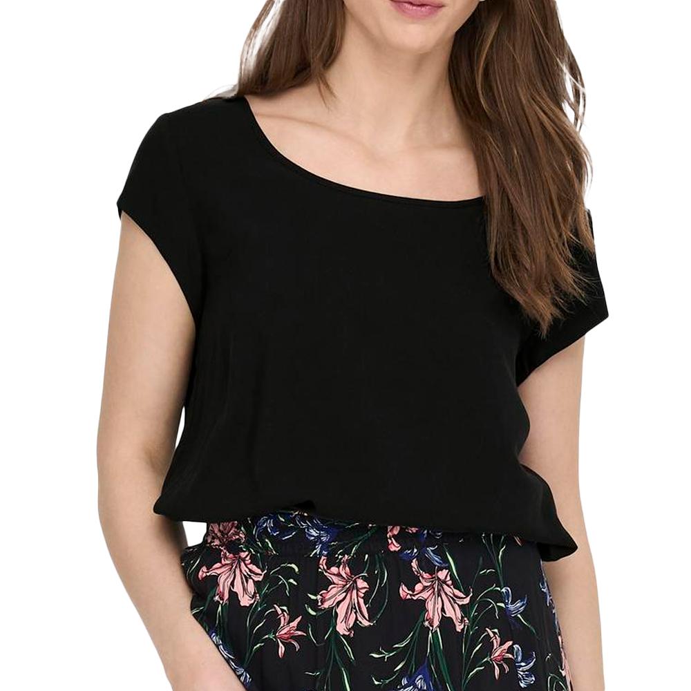 Only Blouse Noire Femme Only Nova