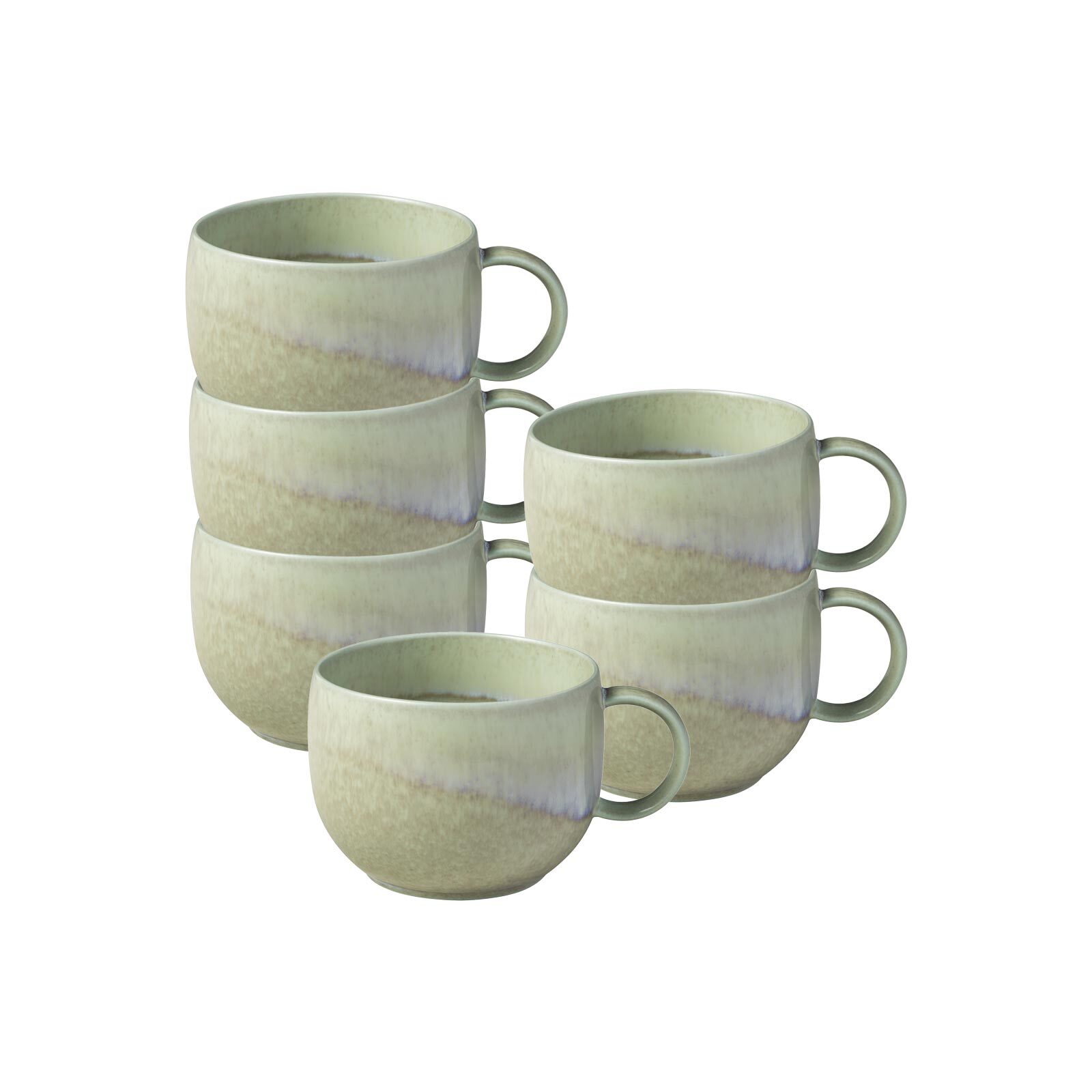 like. by Villeroy & Boch Espressotassen Perlemor Alga 60 ml 6er Set