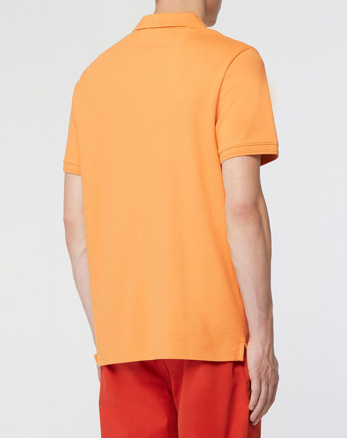 Galeries Lafayette Polo droit en Coton bio Soloc orange