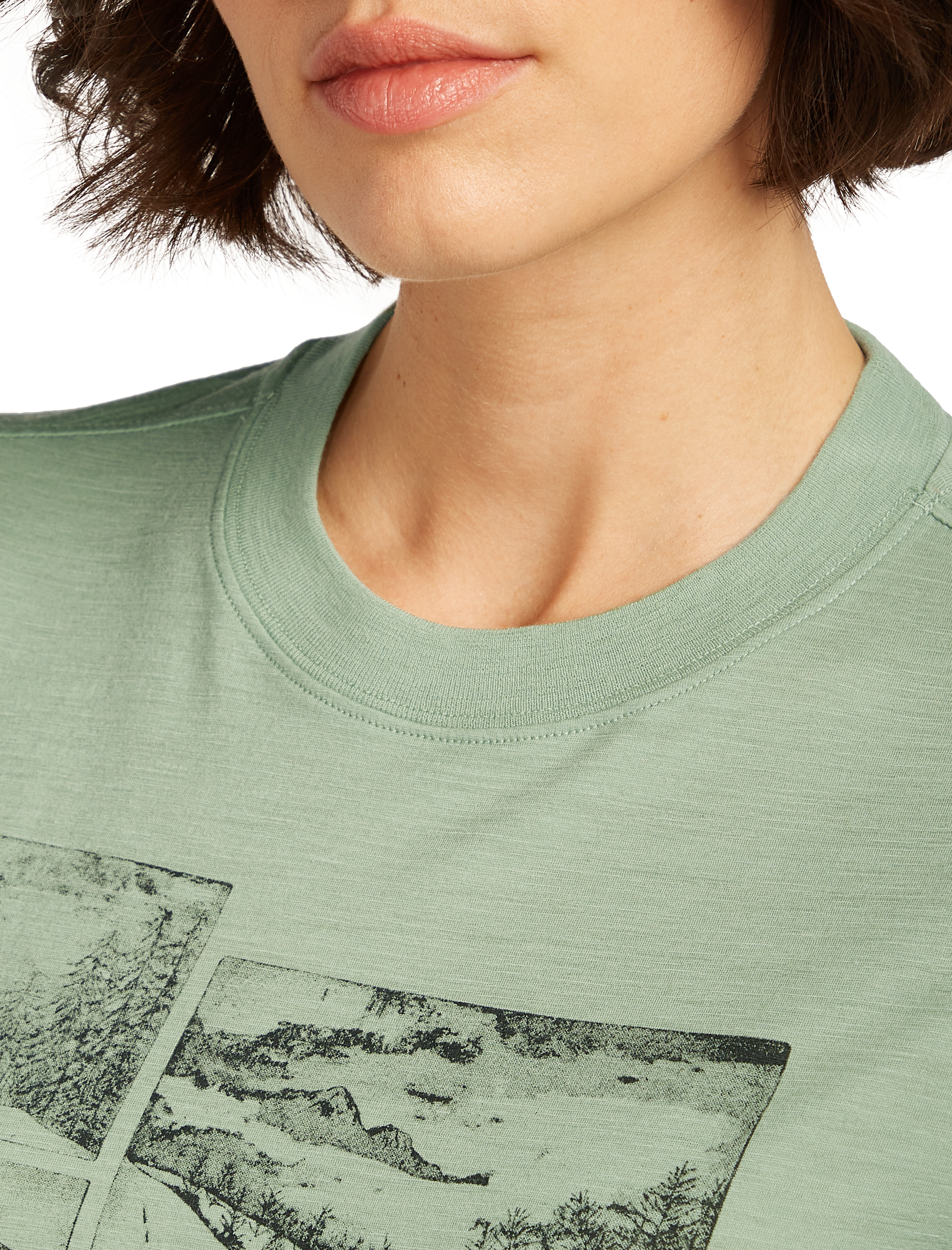 W Merino 150 Tech Lite SS Crop Tee The Climb