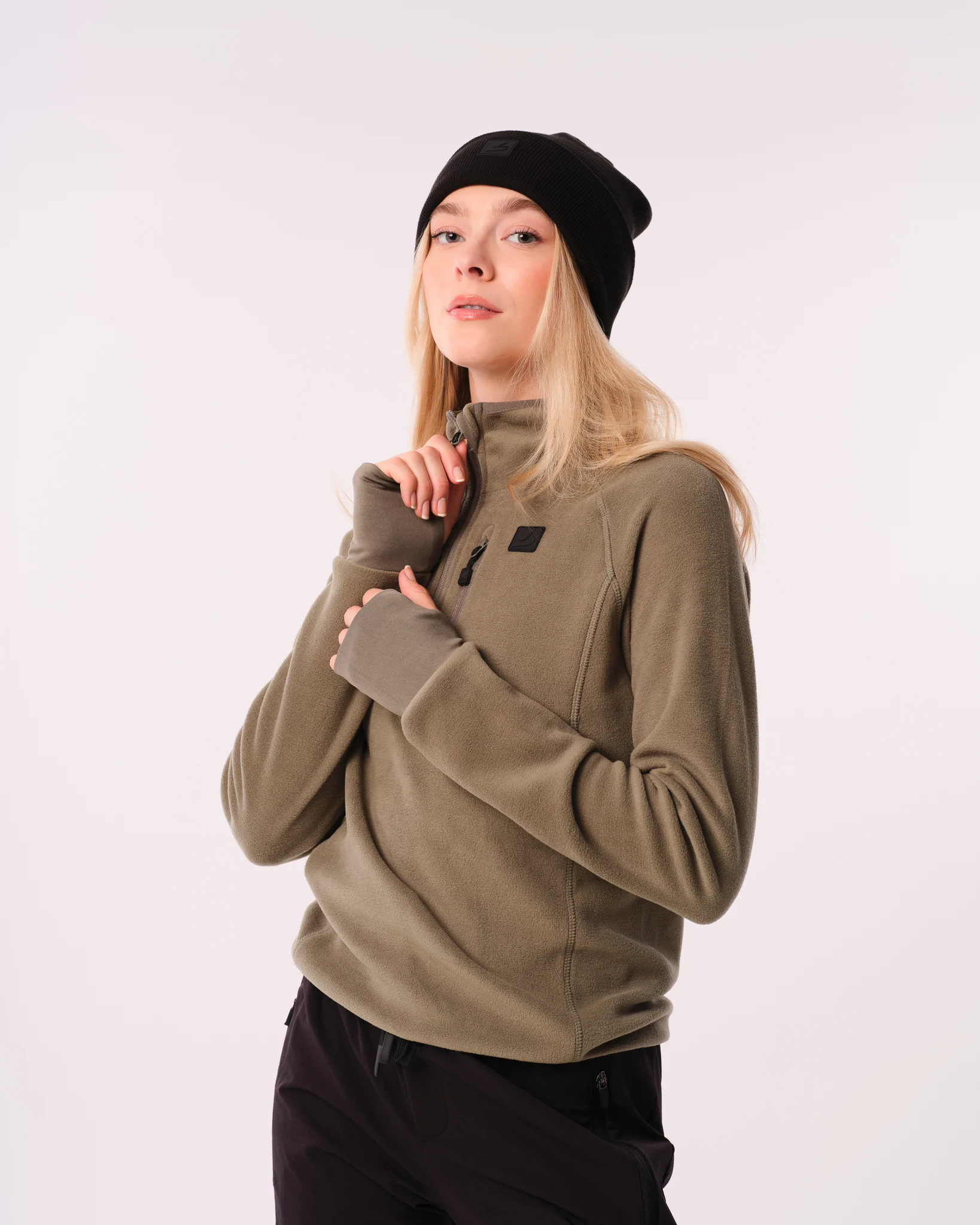 LEVITY Vernon Micro Fleece Green Agave