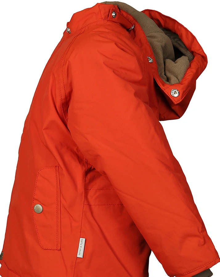 Funktions-Winterjacke MATWALLY in orangerot