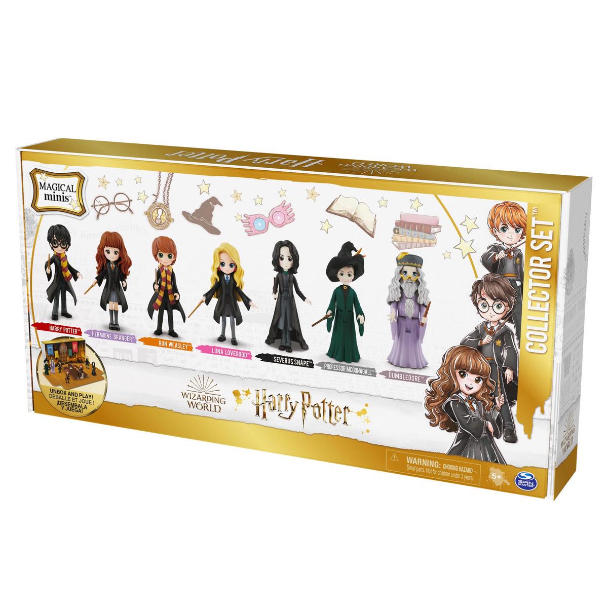 Multipack Collector 7 figurines Magical Minis Wizarding World Harry Potter