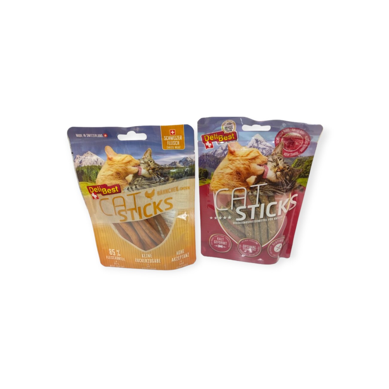 DeliBest Mixpaket II Katzensnacks 600g