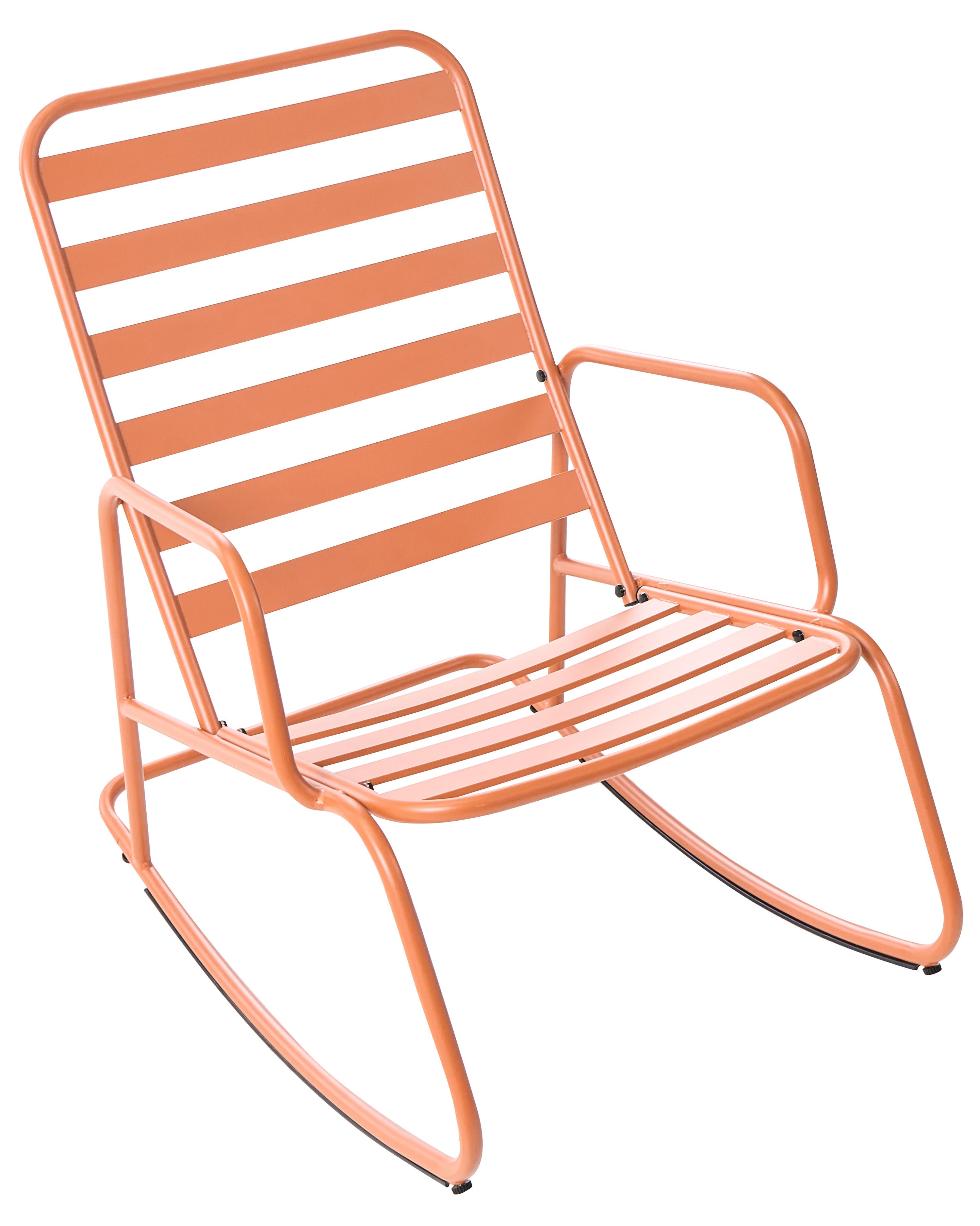 Tuinschommelstoel TURI Metaal Oranje