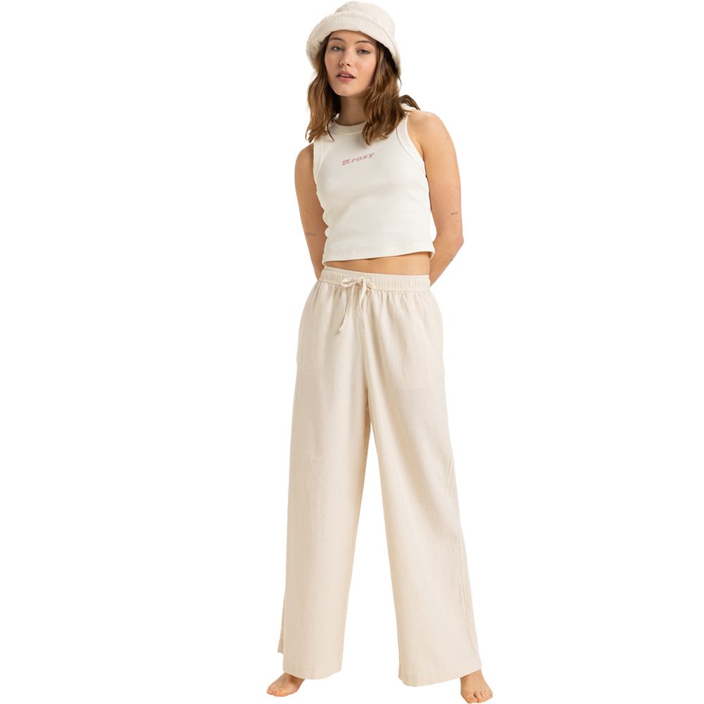 Roxy Lekeitio Break Mid Pants Damen parchment
