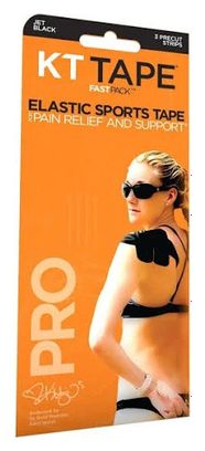 3 Bandes KT TAPE Pro Fast Pack Noir