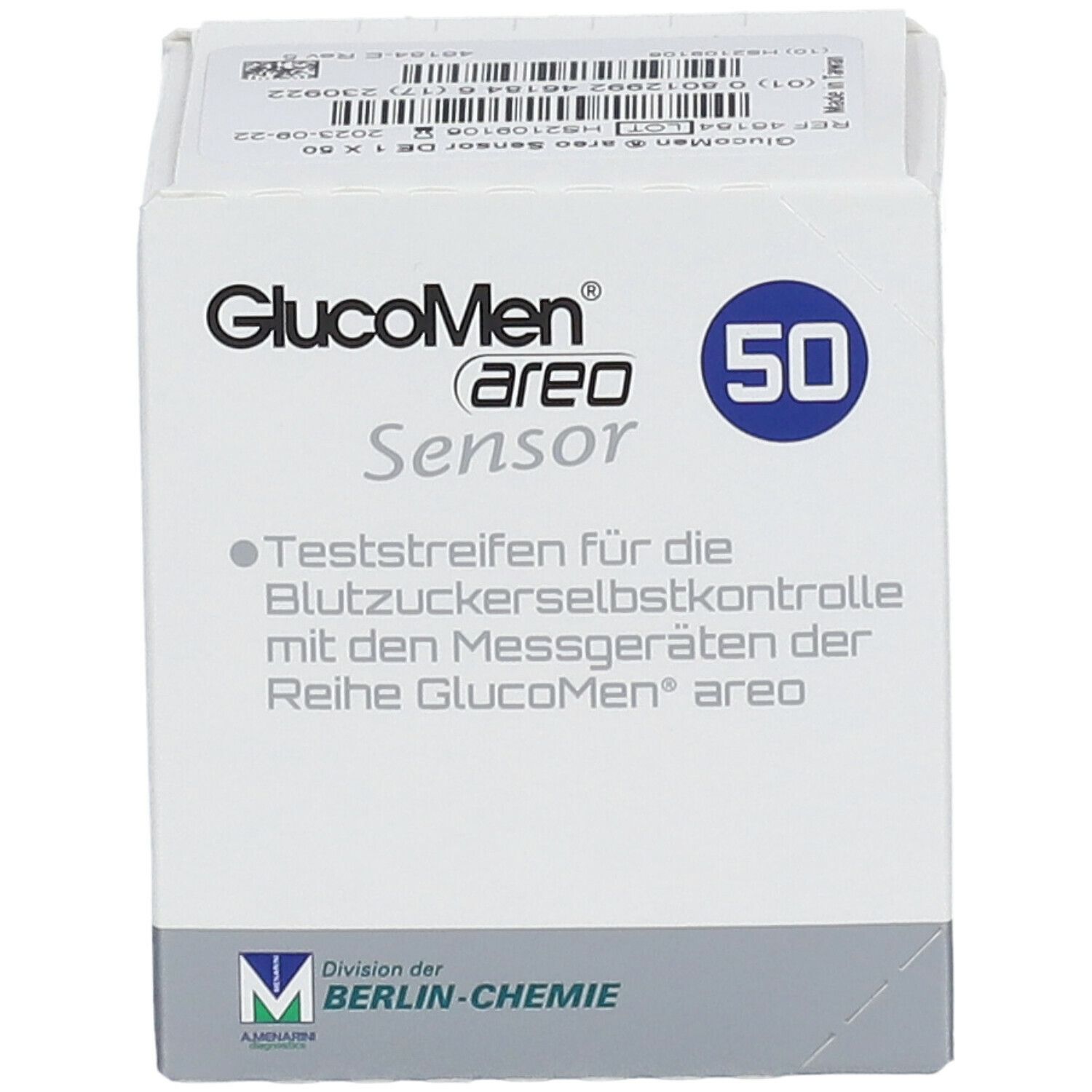 GlucoMen® areo Sensor Teststreifen