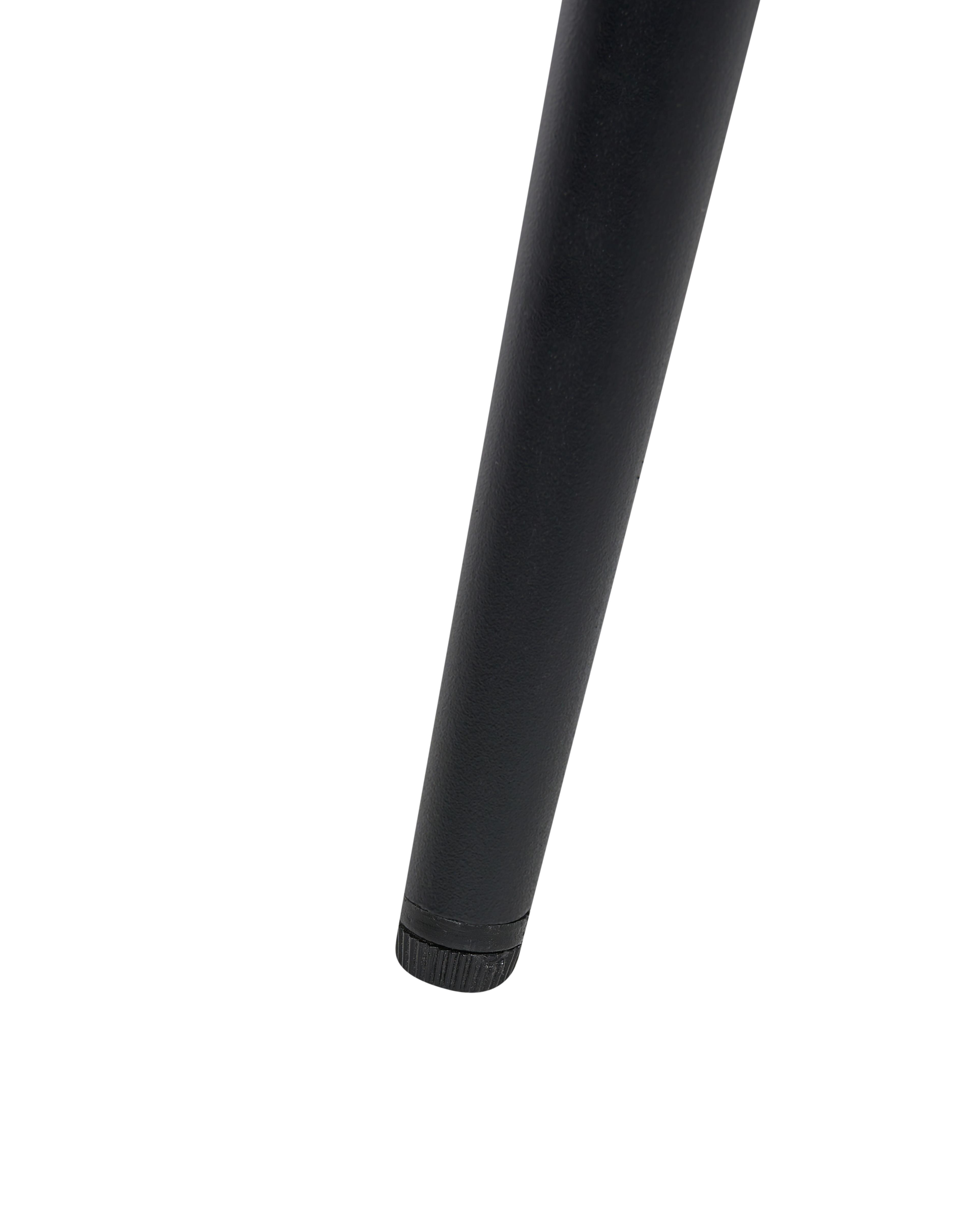 Set van 2 eetkamerstoelen SANILAC Fluweel Grijs