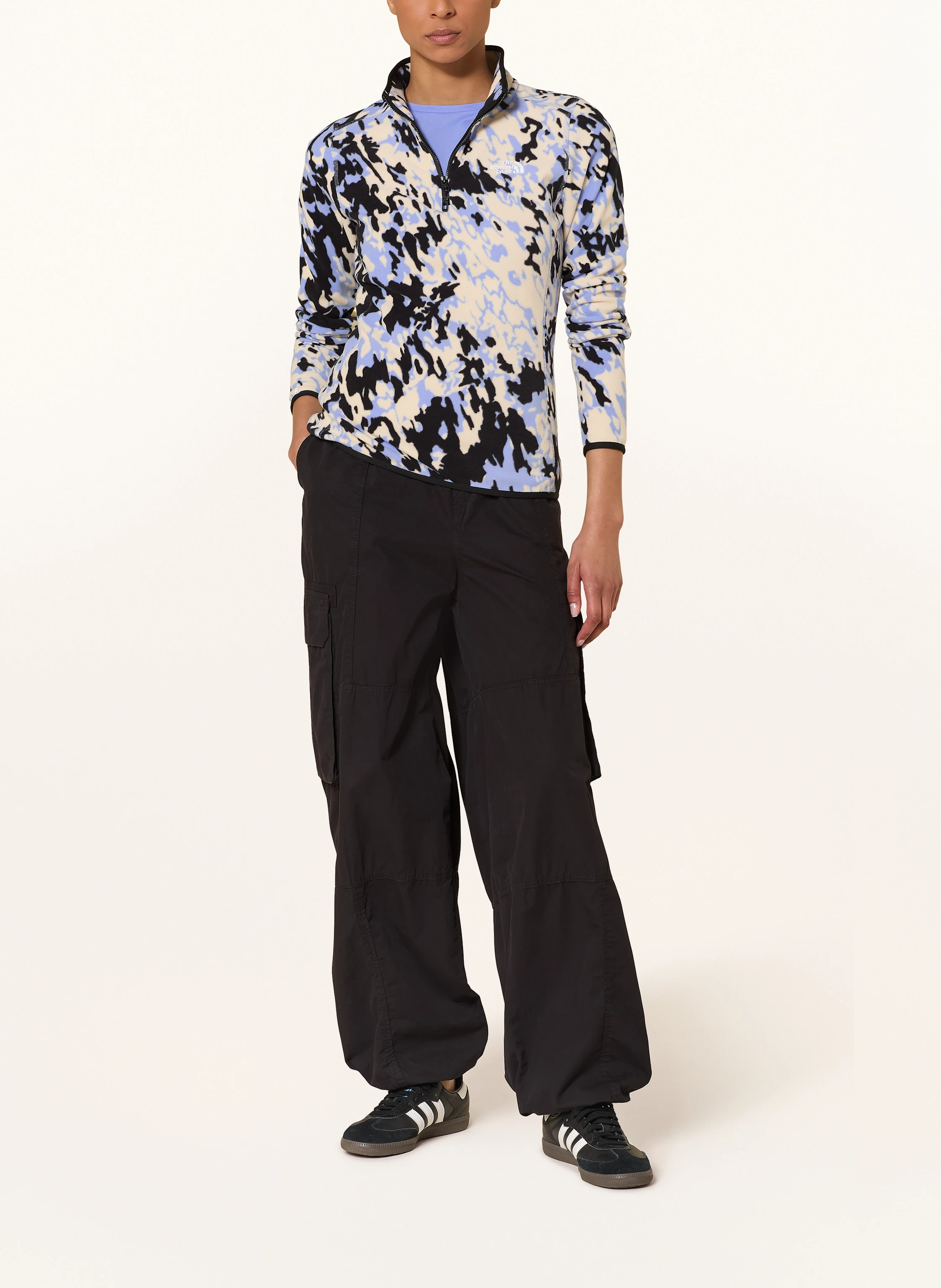 THE NORTH FACE Fleece-Troyer 100 GLACIER