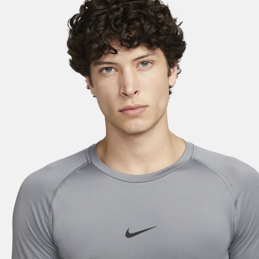 Nike Pro Men's Dri-FIT Tight Long-S SMOKE GREY/BLACK
