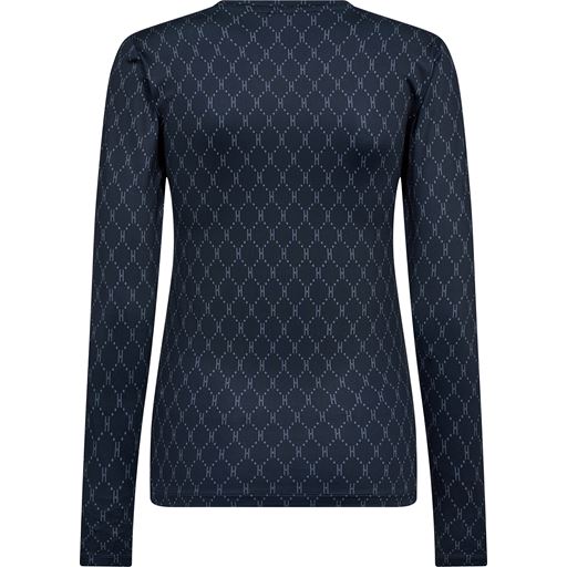 Hype The Detail Printed Bluse, Navy, S