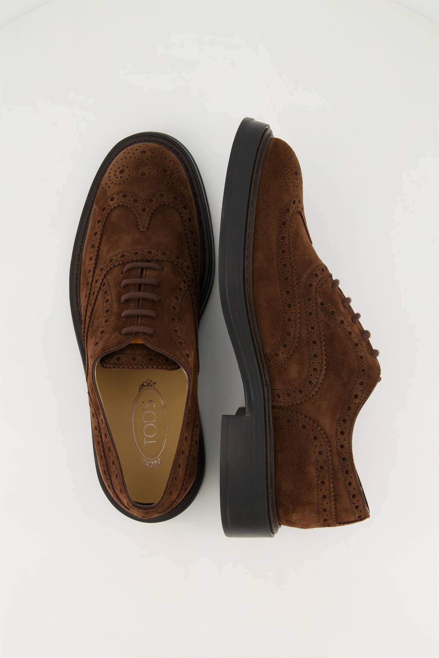 TOD´S| Herren Schnürschuhe FRANCESINA SUEDE LACE UP