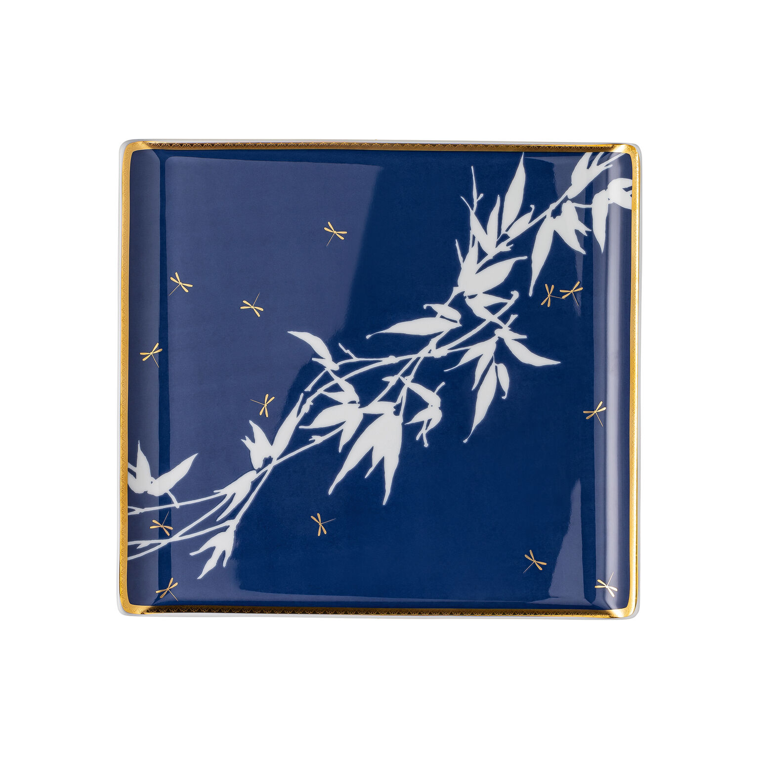 Rosenthal Heritage Turandot blue Platte 26 x 24 cm flach