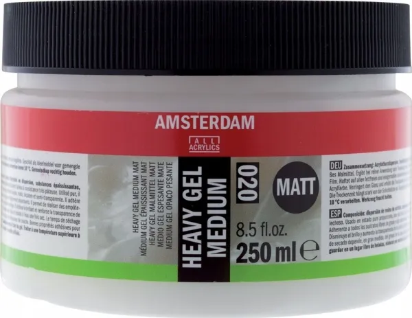 Amsterdam Heavy gel medium matt 020 jar
