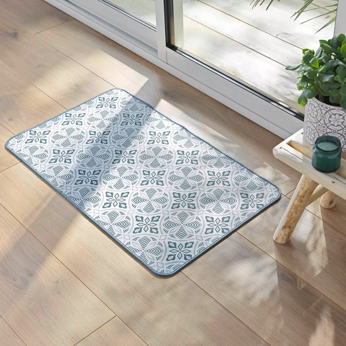 Tapis antidérapant (45 x 75 cm) Joan Gris