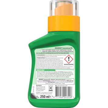 ROUNDUP® PA totaal onkruidvrij concentraat 250 ml