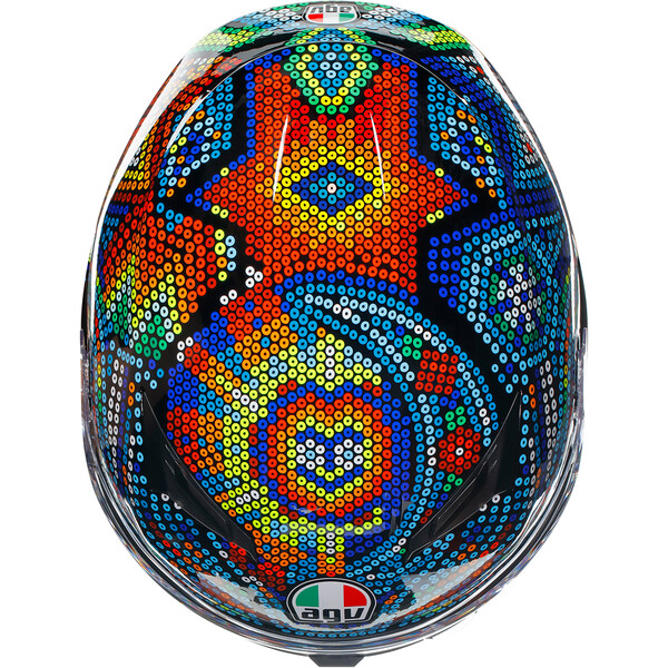 AGV - Casque K3 Rossi Winter Test 2018 Multicolore