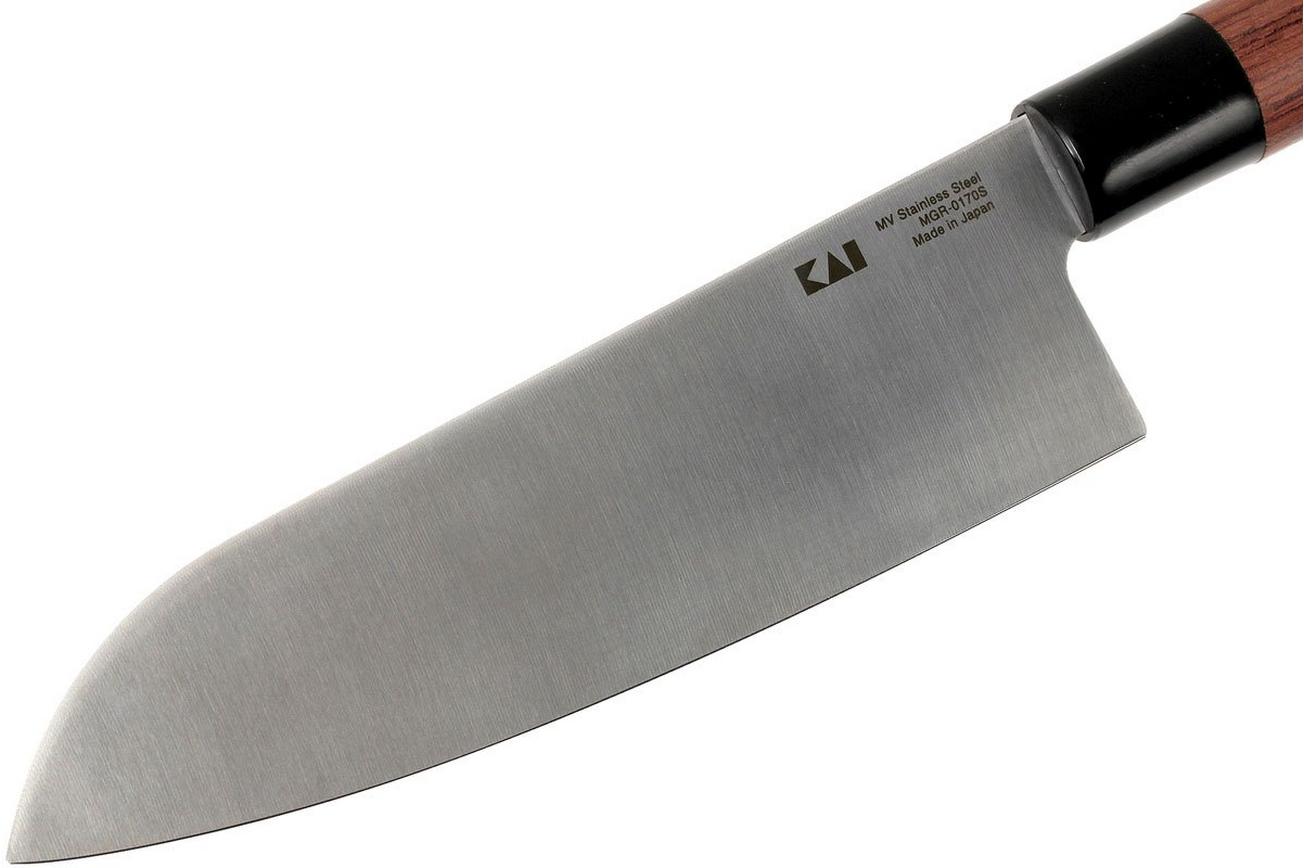 Kai Shun Seki Magoroku Redwood santokumes 0170S