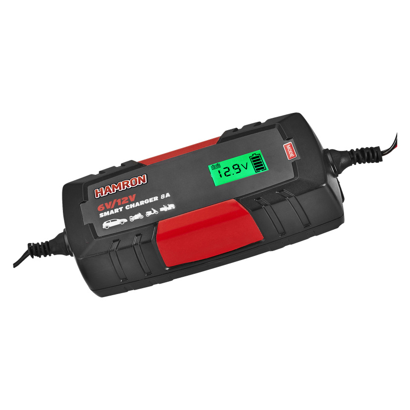 Batterilader 12 V 8 A