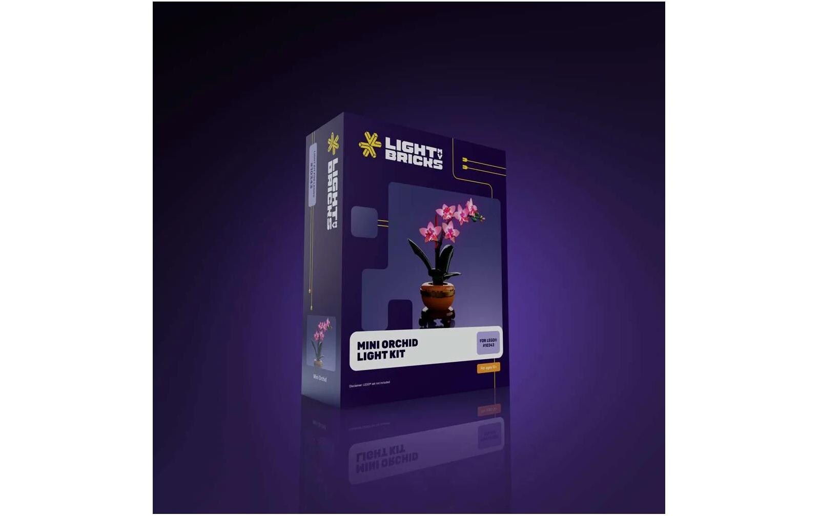 LED-Licht-Set für LEGO® Mini-Orchidee LMB 2.0 103716Licht-Set für Lego Mini-Orchidee 10343