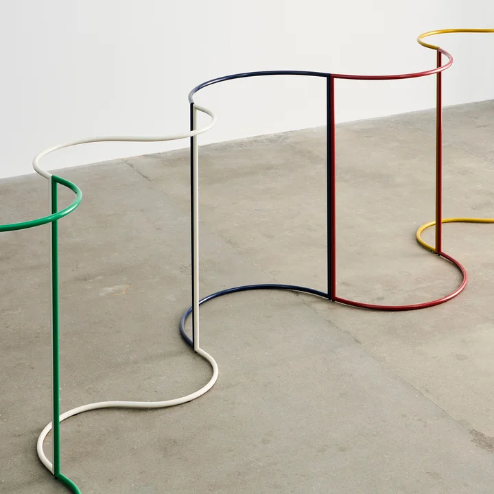 HAY - Colour Rack Garderobenständer, maroon red (C-Shape)