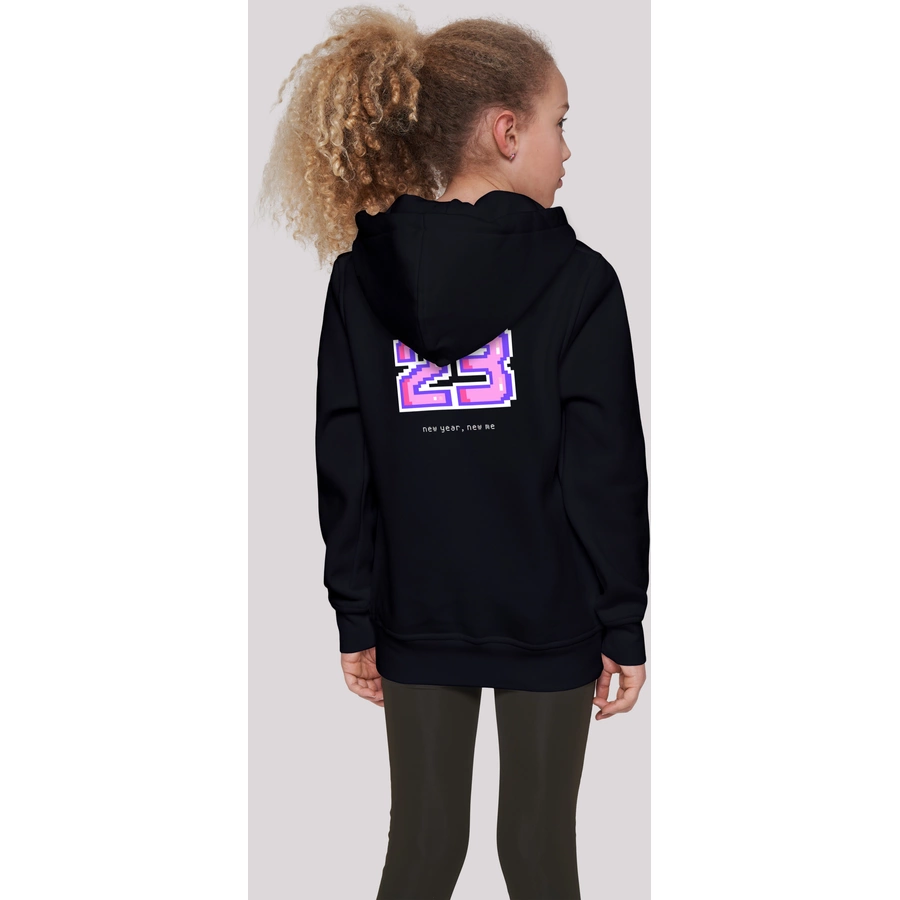 F4NT4STIC Hoodie SIlvester Party Happy People Only schwarz
