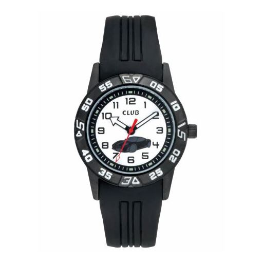 Club A65190-5SS0A Børneur, Black, 31 mm