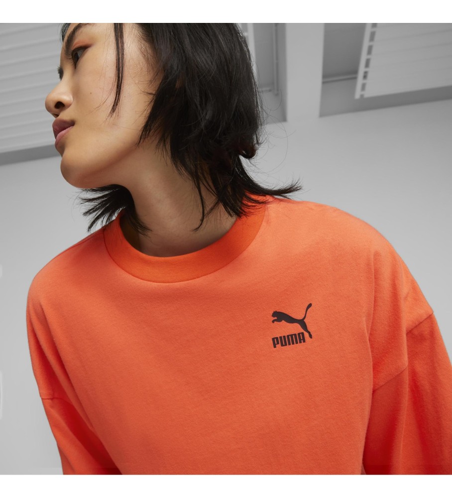 Camiseta Puma Classics Oversized laranja