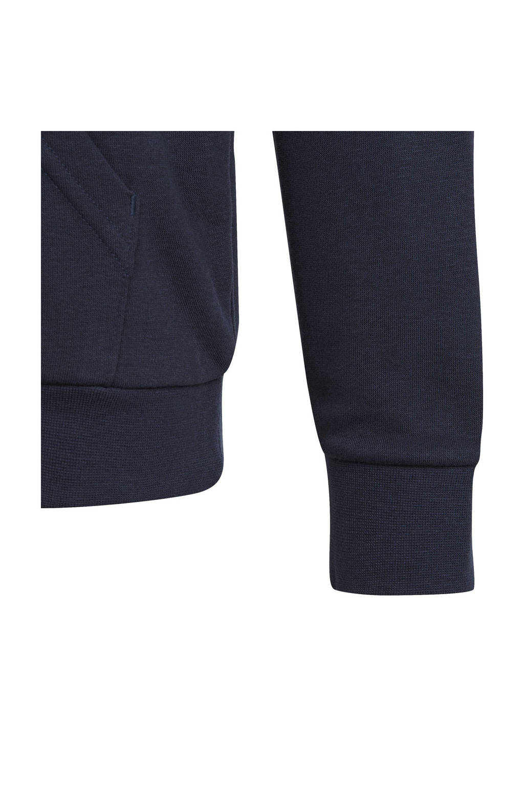adidas hoodie donkerblauw
