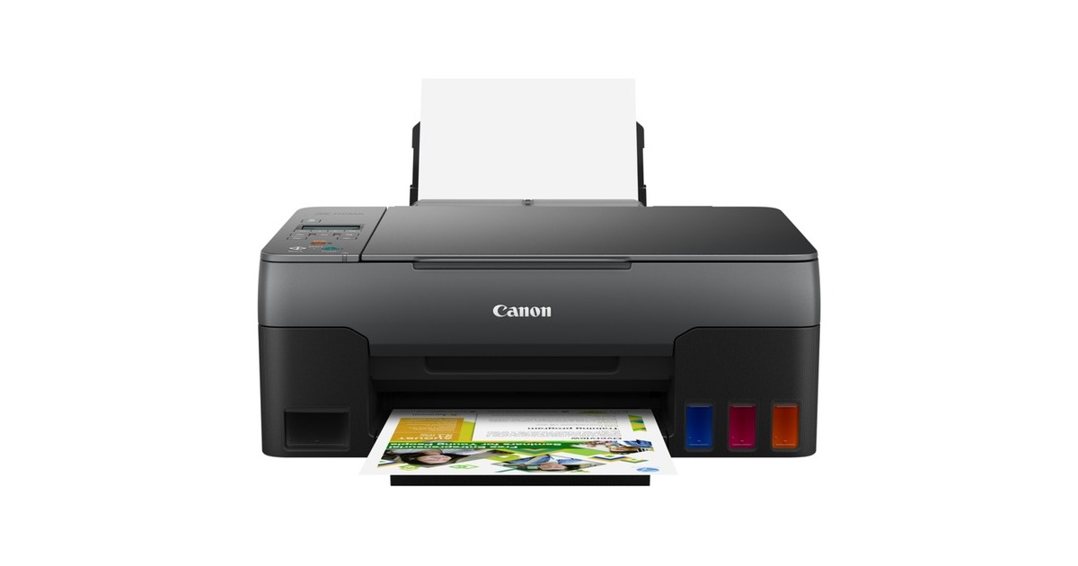 CanonPixma G3520 all-in-one inkjetprinter  (Zwart/grijs, Scannen, Kopiëren, Wi-Fi)