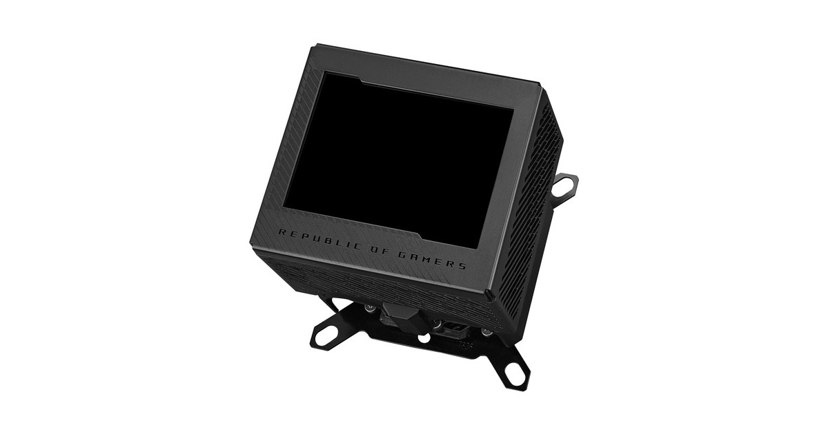 ASUSROG Ryujin III WB LCD CPU-waterblok waterkoeling  (Zwart)