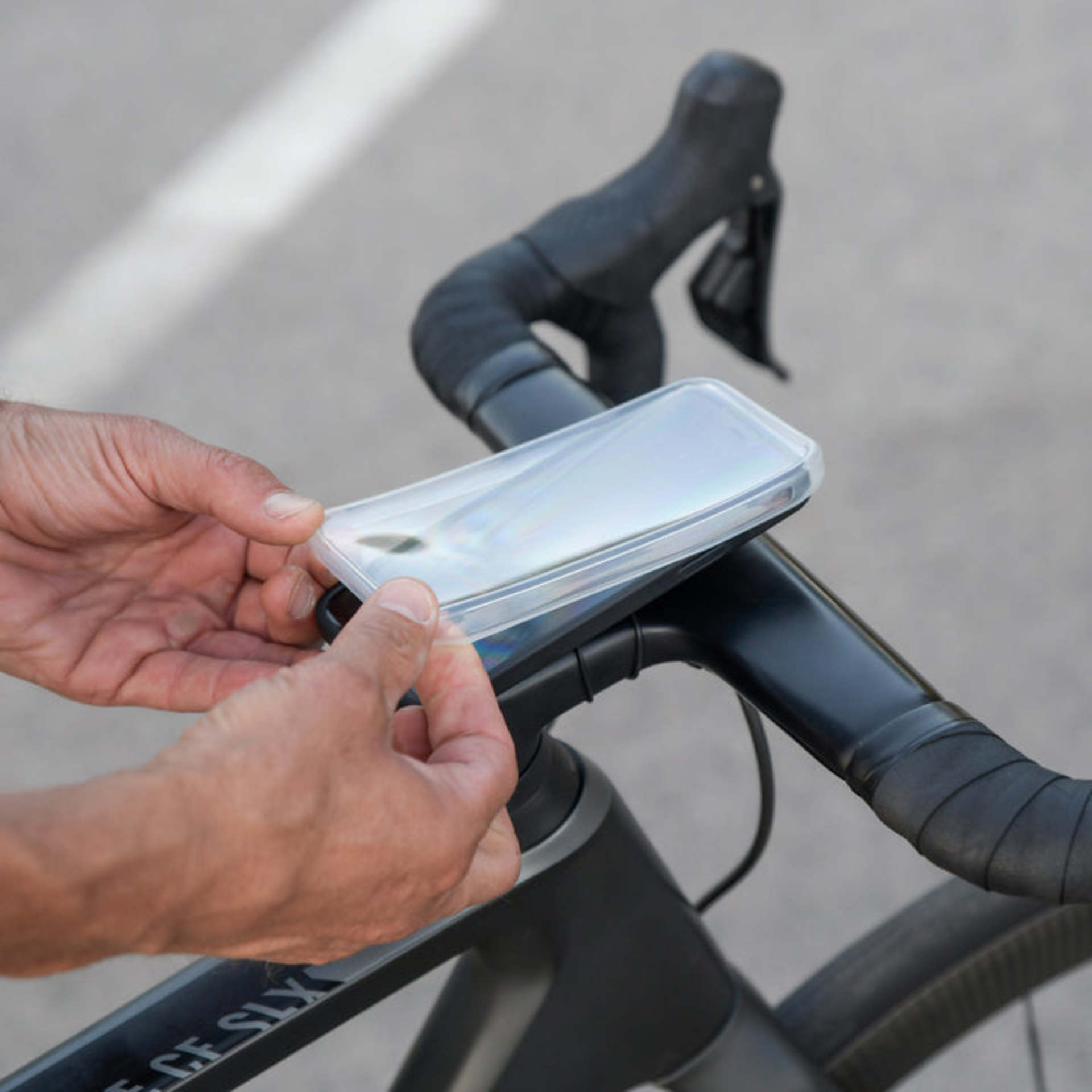 SP Connect Smartphone Bike Bundle II Stuurhouderset Samsung S21 Ultra Zwart