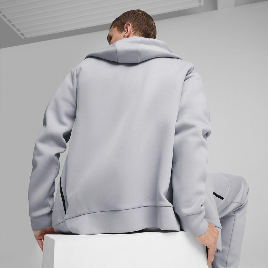 PUMA Sweat à Capuche Pumatech Full Zip - Gris/Noir