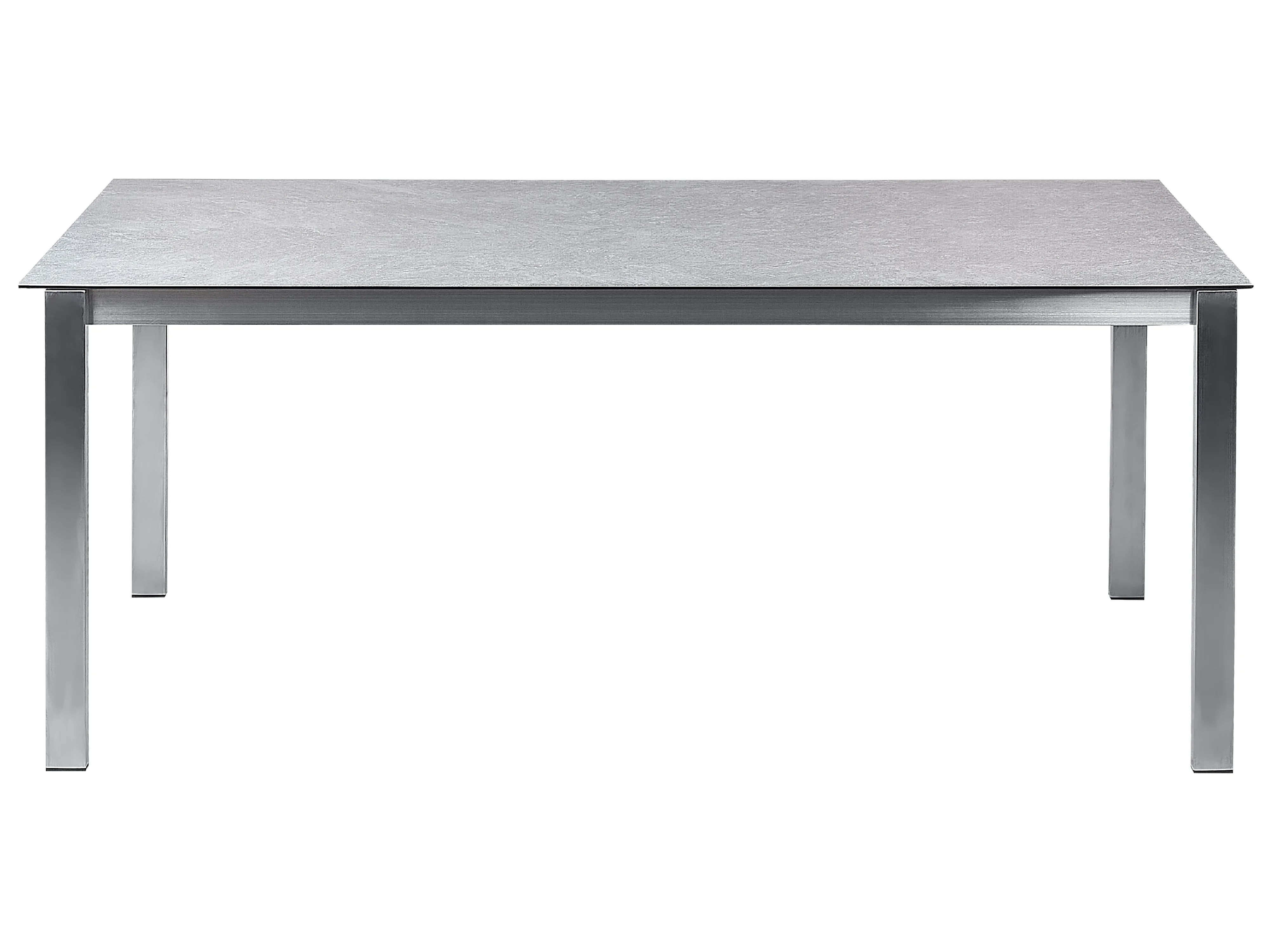 Tuinset 4-zits COSOLETO/GROSSETO Veiligheidsglas Marmereffect Grijs
