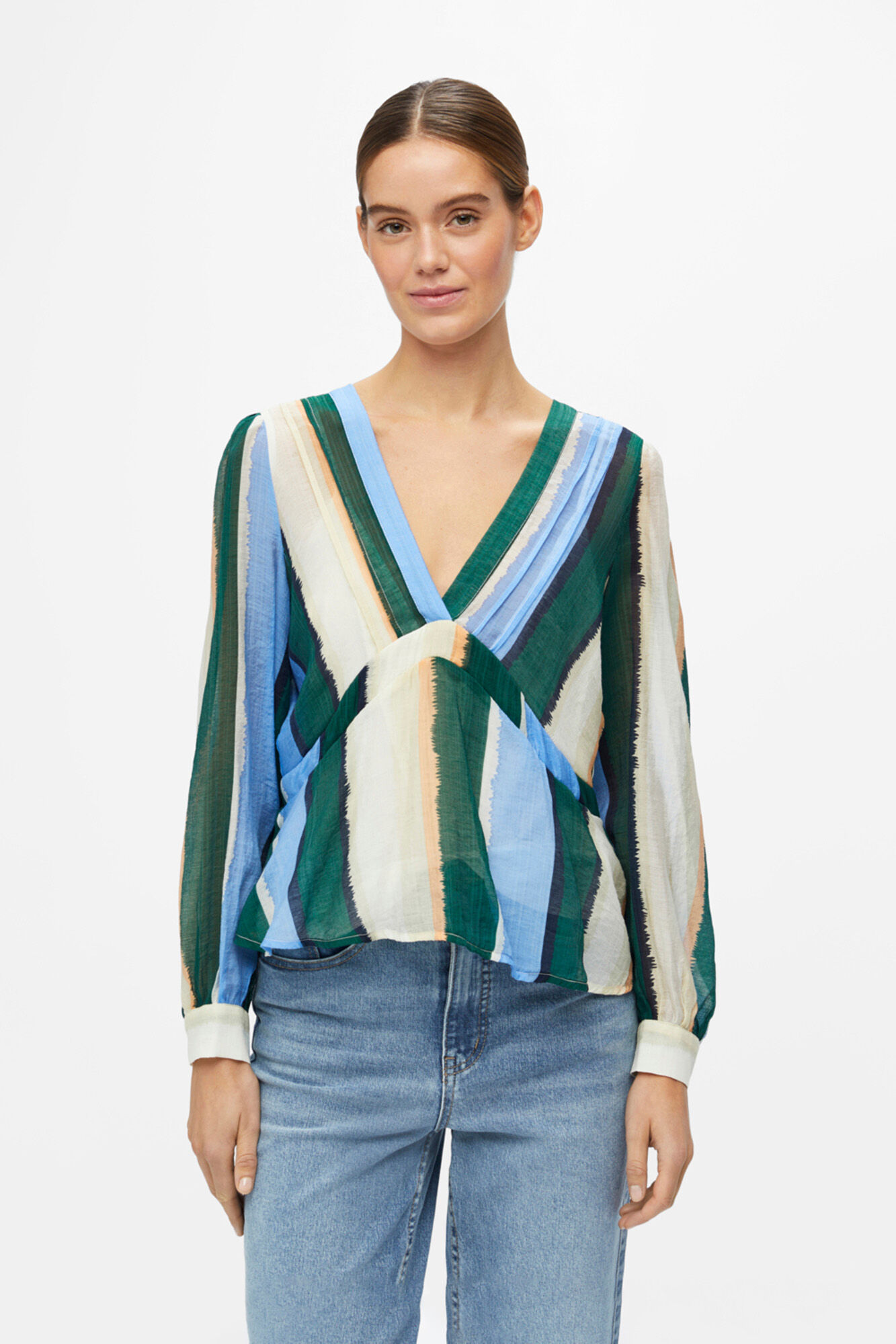 Blusa estampada - Verde
