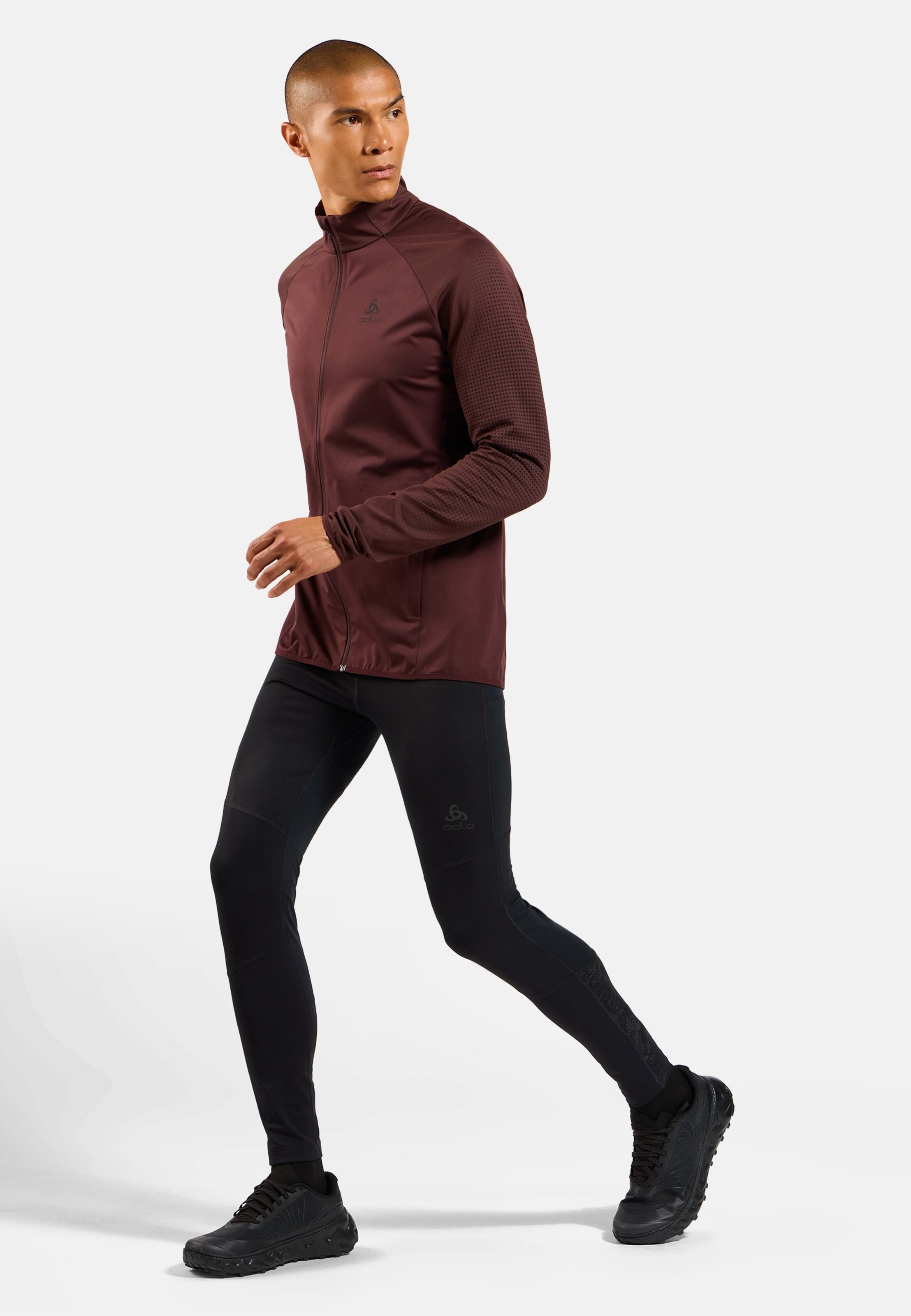 Zeroweight Warm Hybrid-Laufjacke 2.0 in fudge