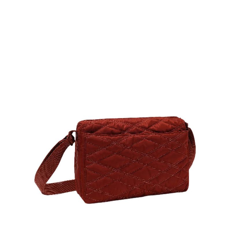 Sac bandoulière Eye M 29 cm New Quilt Brandy Brown