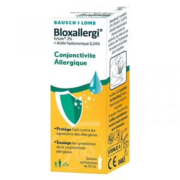 Bausch & Lomb Bloxallergi Conjuntivite Alérgica Protege e Alivia 10ml