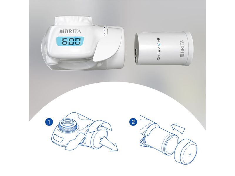 BRITA Filterkartusche für den ON TAP Pro V-MF Wasserfilter für den Wasserhahn