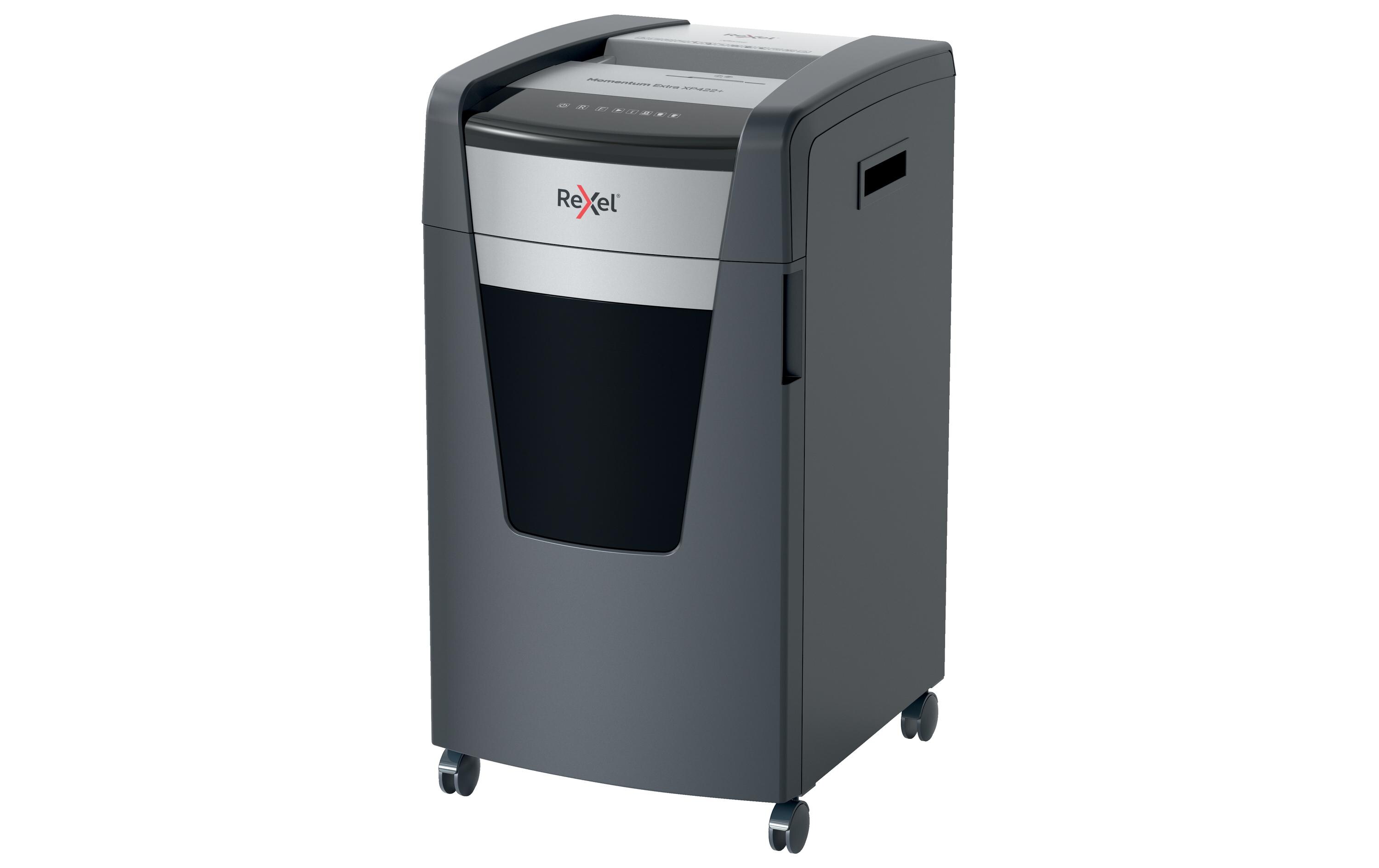 Aktenvernichter Momentum Extra XP422+ P-4, 22 Seiten<br>Manueller Aktenvernichter für die sichere und schnelle Vernichtung vertraulicher Unterlagen