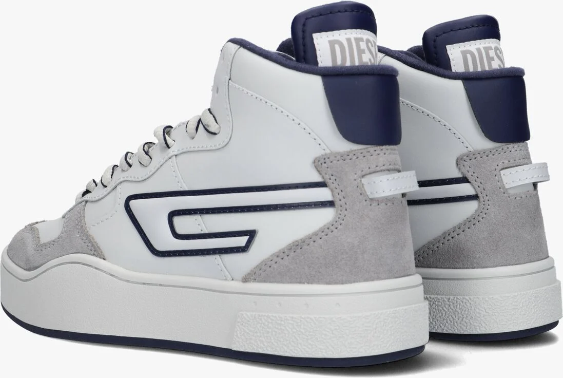DIESEL blauwe diesel hoge sneaker s-ukiyo mid dames
