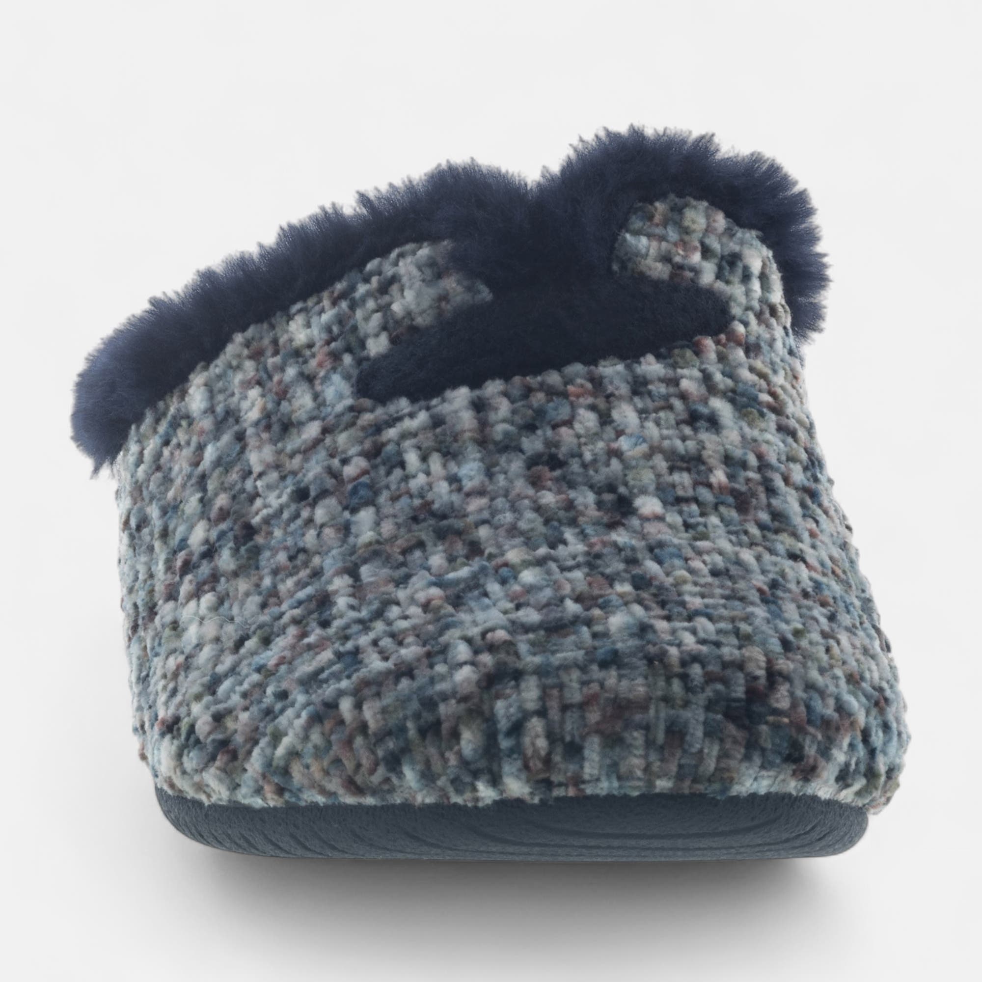 Pantoufles mules Femme bleu marine