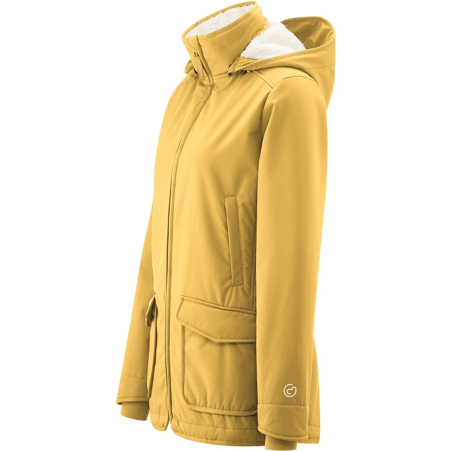 mamalila Allwetter-Tragejacke Cosy Allrounder senf